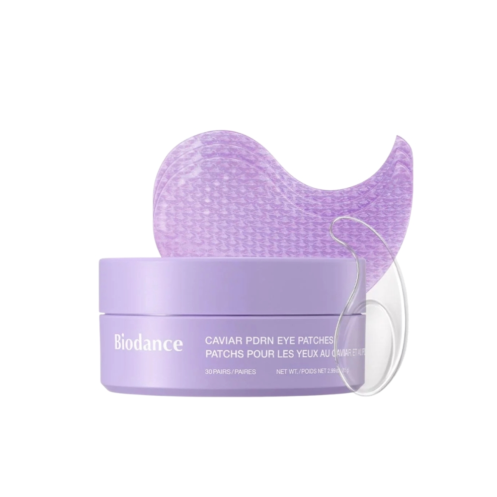 BIODANCE "Caviar PDRN Eye Patches" paakių padeliai. Korėjietiška paakių priežiūra