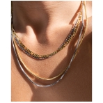 Cecilia Chain Necklace Silver. Chains