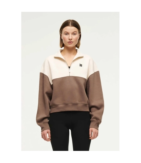 CENTRE FIELD SWEAT FOSSIL. Jumpers