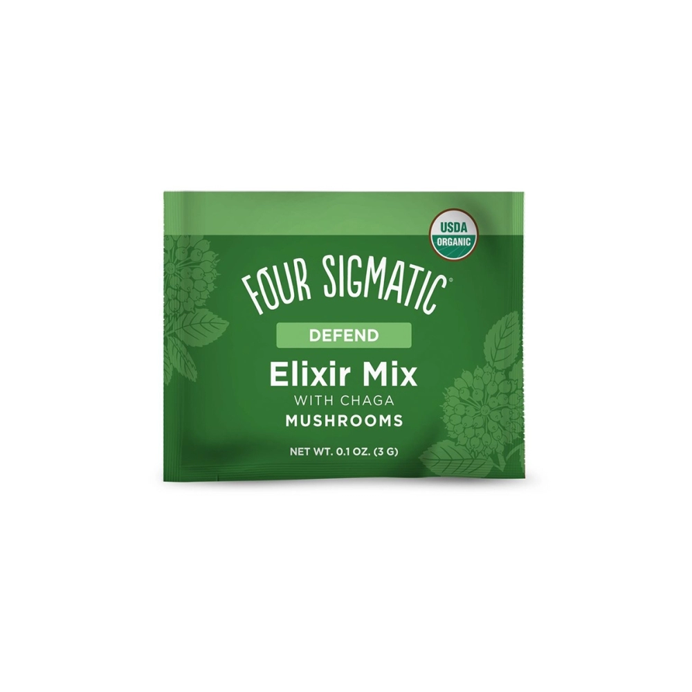 Four Sigmatic Chaga Elixir. Mushroom drinks