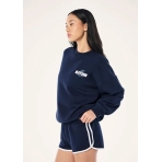 "Champion Oversized Sweat" mėlynos spalvos džemperis. Džemperiai "Champion Oversized Sweat" mėlynos spalvos džemperis. Džemperiai