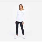 CHRISSY LONG SLEEVE WHITE TOP. Tops