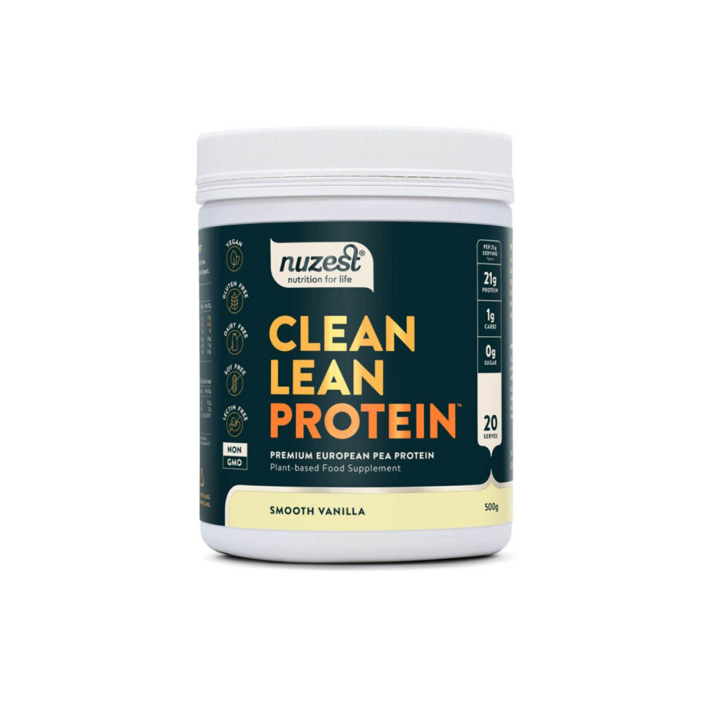 CLEAN LEAN baltymai (Vanilės skonio). Baltymų kokteiliai