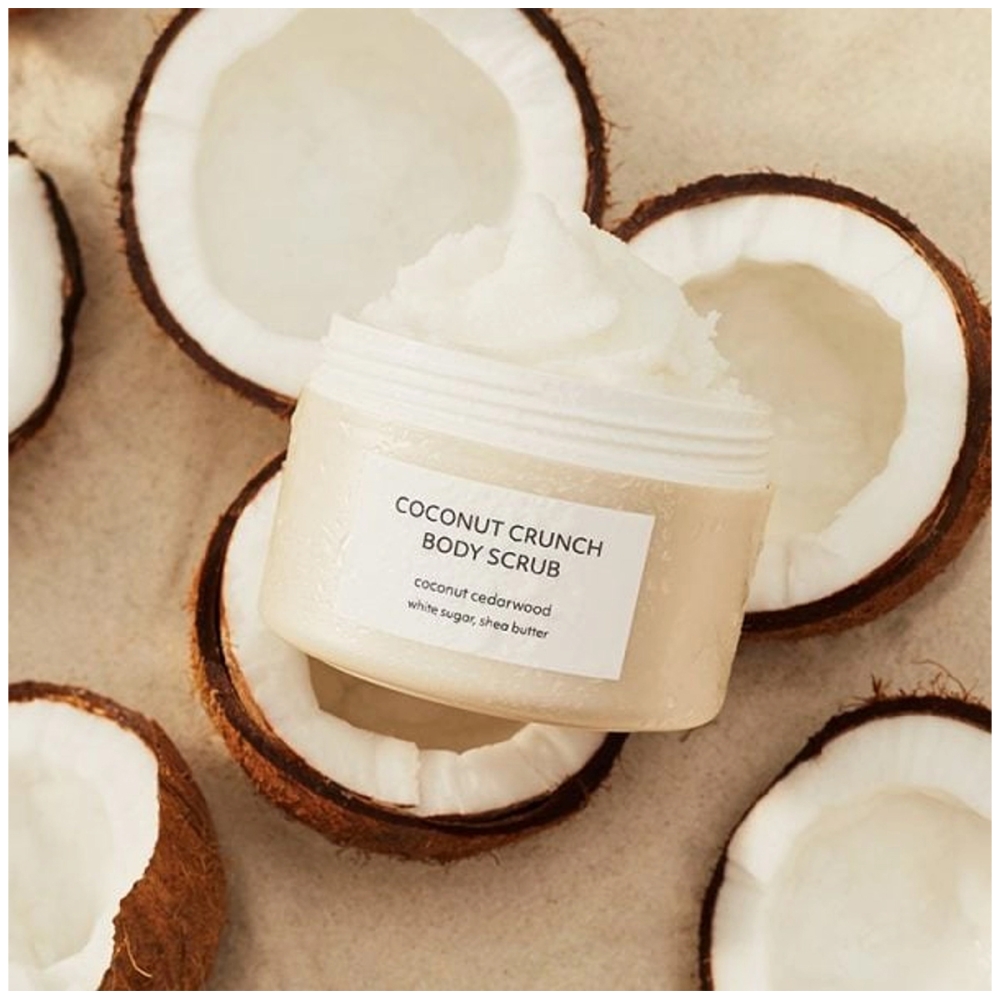 Coconut Crunch Body Scrub. Body scrubs