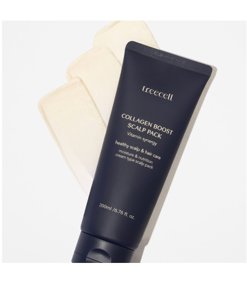 Collagen Boost Scalp Pack. Korean Hair Masks