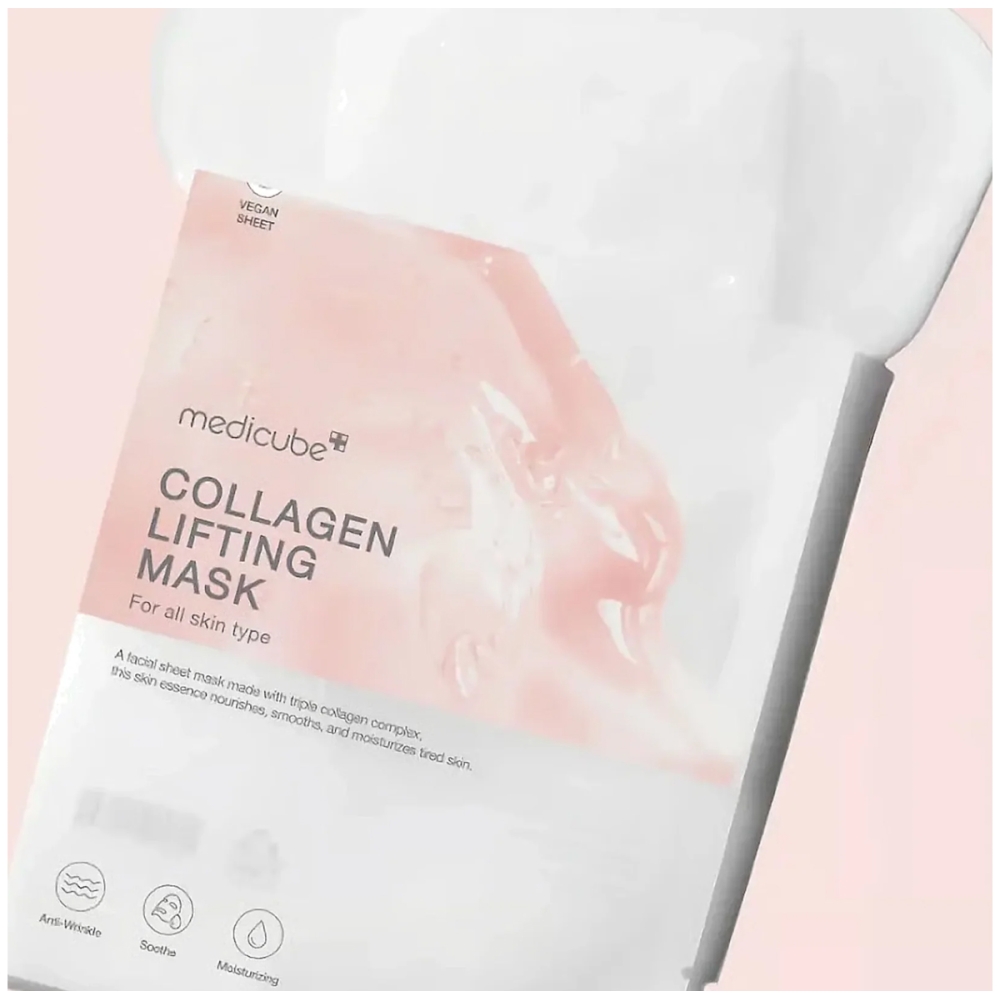 Medicube Collagen Lifting Mask. Korean Face Masks