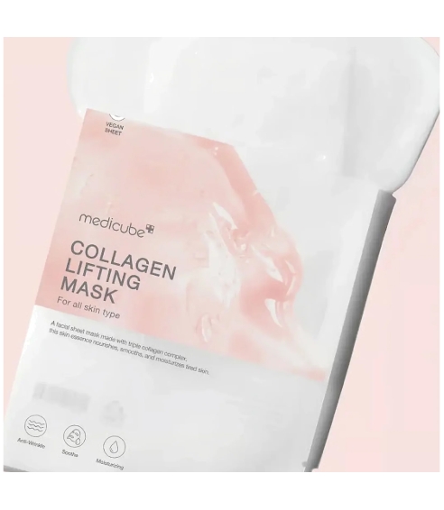 "Collagen Lifting Mask" lakštinė veido kaukė. Korėjietiškos veido kaukės