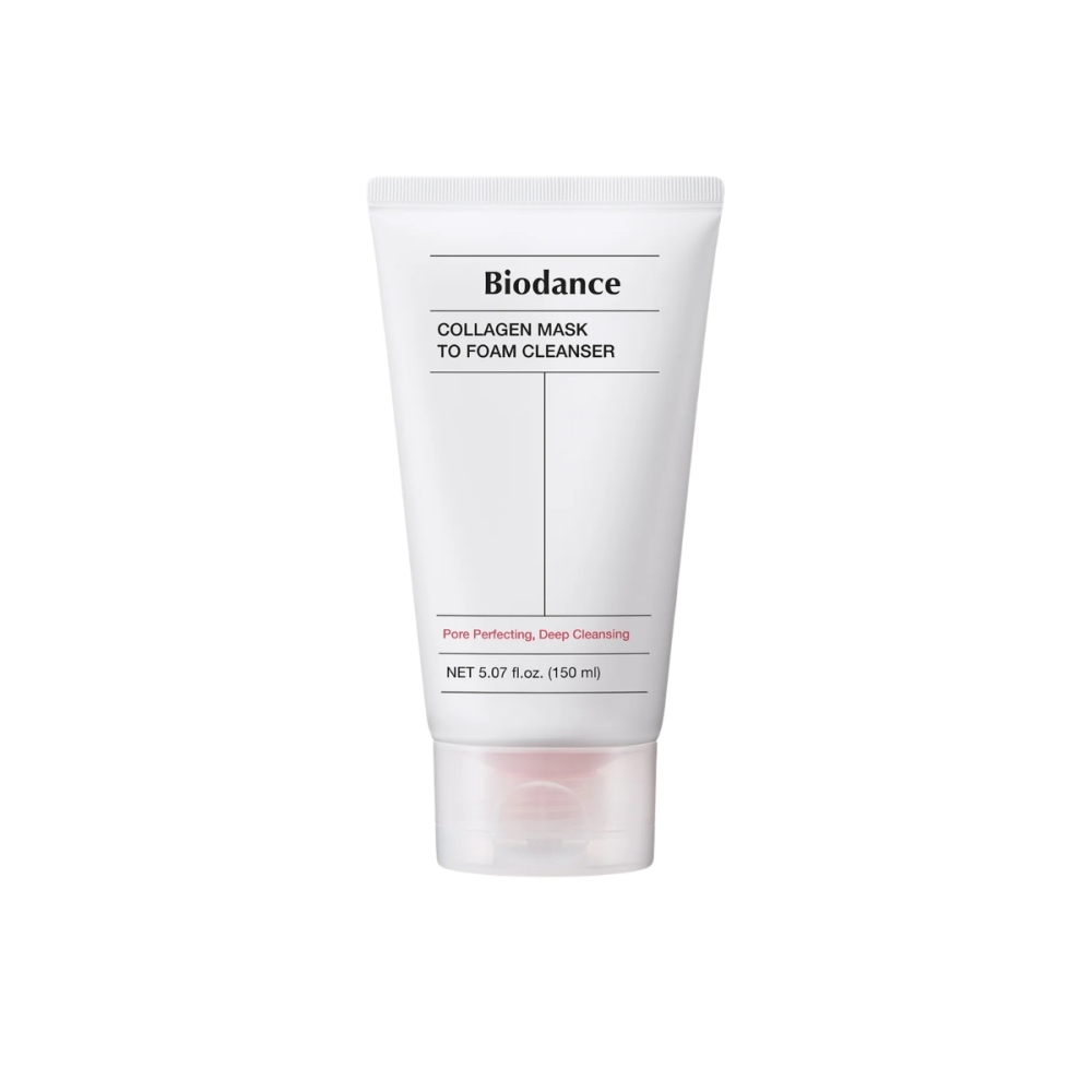 BIODANCE Korėjietiški veido prausikliai "Collagen Mask To Foam Cleanser" veido prausiklis-kaukė BIODANCE "Collagen Mask To Foam Cleanser" veido prausiklis-kaukė. Korėjietiški veido prausikliai