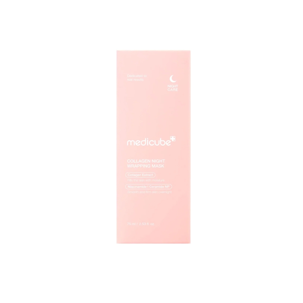 Medicube Korėjietiškos veido kaukės "Collagen Night Wrapping Mask" naktinė veido kaukė Medicube "Collagen Night Wrapping Mask" naktinė veido kaukė. Korėjietiškos veido kaukės