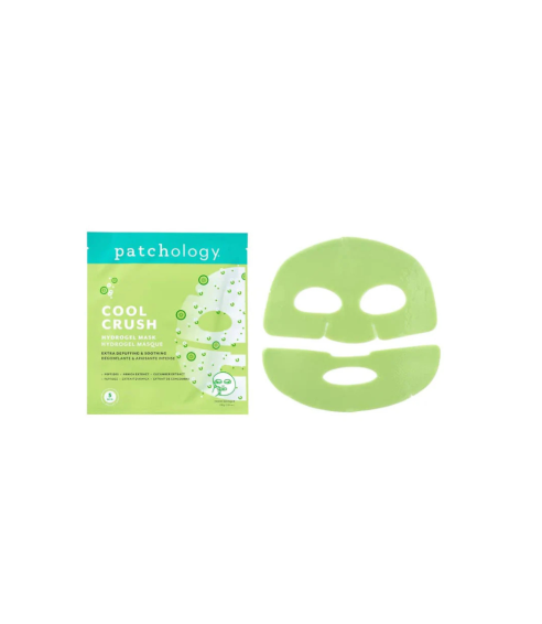 "Cool Crush Extra-Depuffing Hydrogel Face Mask” . Masks