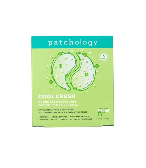 "Cool Crush" paburkimus mažinančios hidrogelinės paakių kaukės. Paakių kaukės