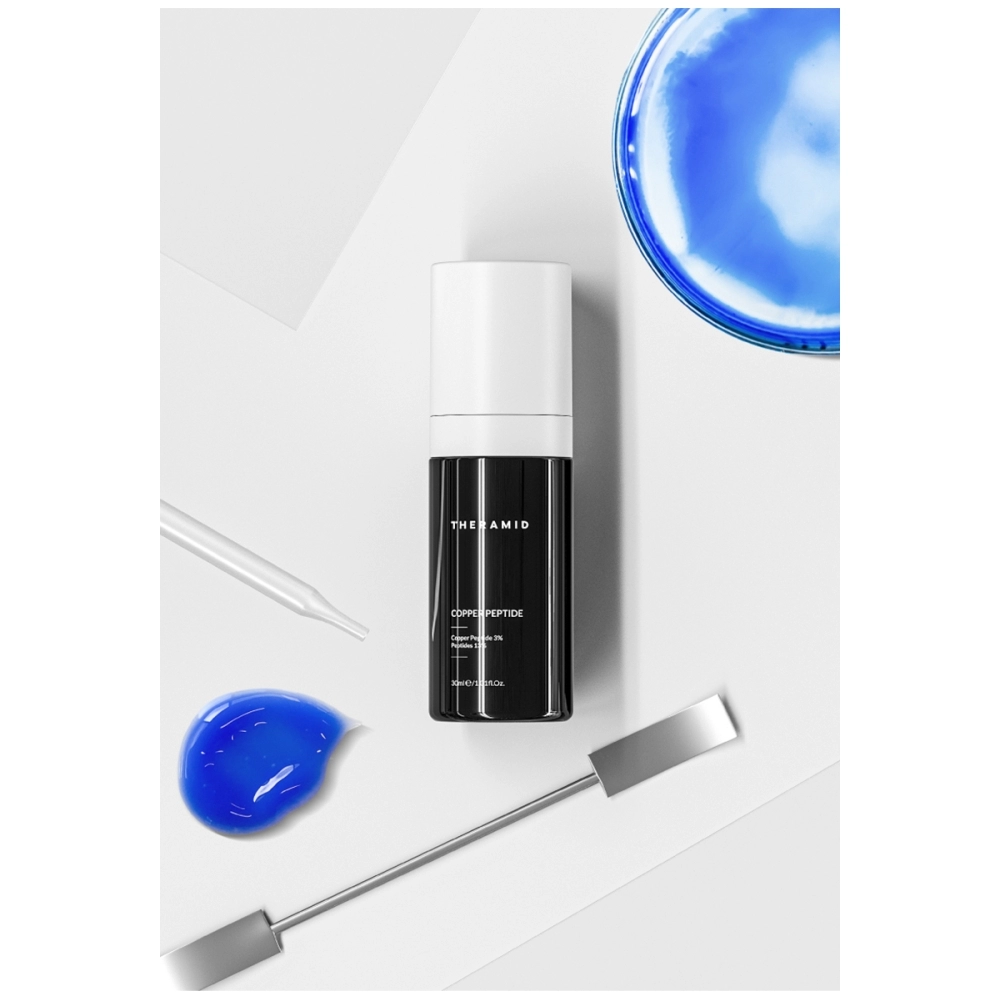 Theramid Anti-aging treatment with 3% Copper Peptide. Serums