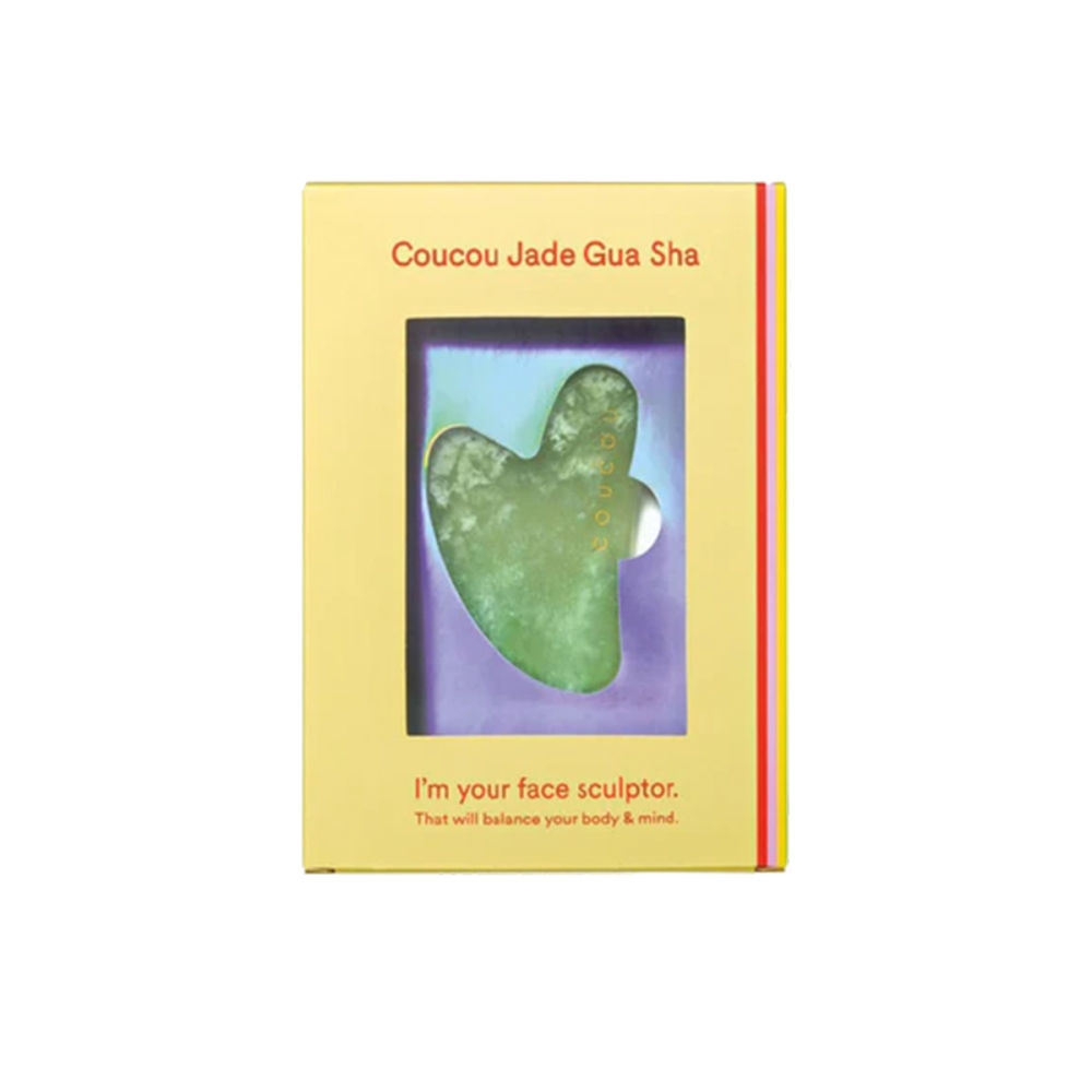 The Coucou Club Coucou Jade Gua Sha. Face Massagers