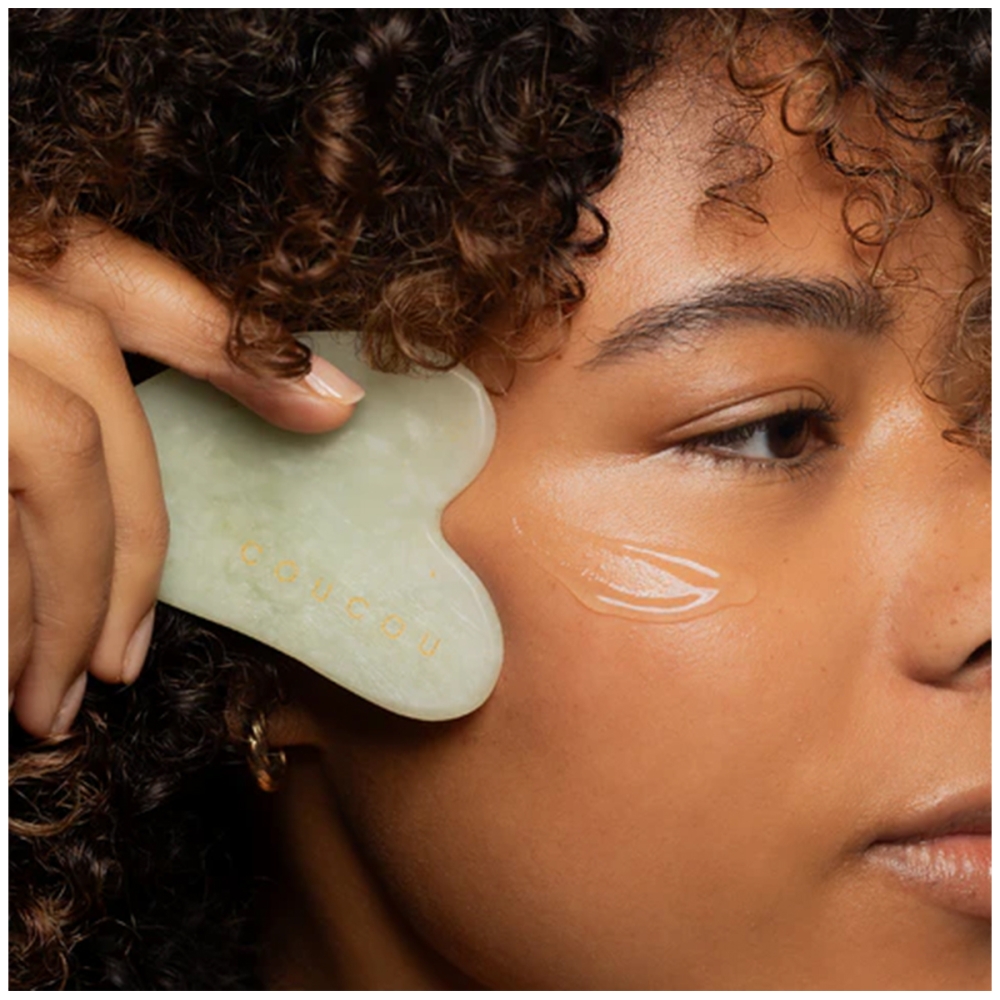 The Coucou Club Coucou Jade Gua Sha. Face Massagers