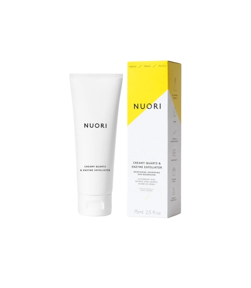 "Creamy Quartz & Enzyme Exfoliator” švelnus enziminis veido šveitiklis. Veido prausikliai ir šveitikliai