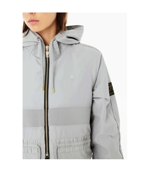 CROPPED MAN DOWN JACKET IN HIGH RISE. Jackets