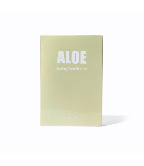 LAPCOS Daily Aloe Mask for Soothing Skin. Sheet and hydrogel masks