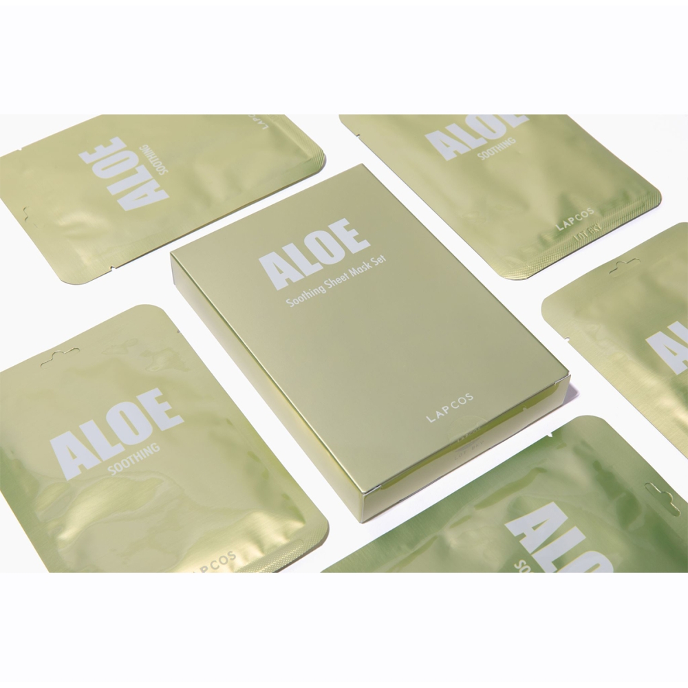 LAPCOS LAPCOS Daily Aloe Mask for Soothing Skin. Sheet and hydrogel masks