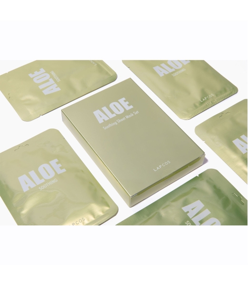 LAPCOS Daily Aloe Mask for Soothing Skin. Sheet and hydrogel masks