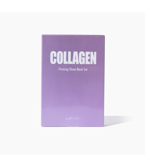 LAPCOS Daily Collagen Firming Facial Skin Mask. Sheet and hydrogel masks