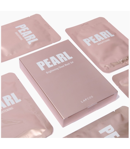 LAPCOS Daily Pearl Facial Skin Mask. Sheet and hydrogel masks