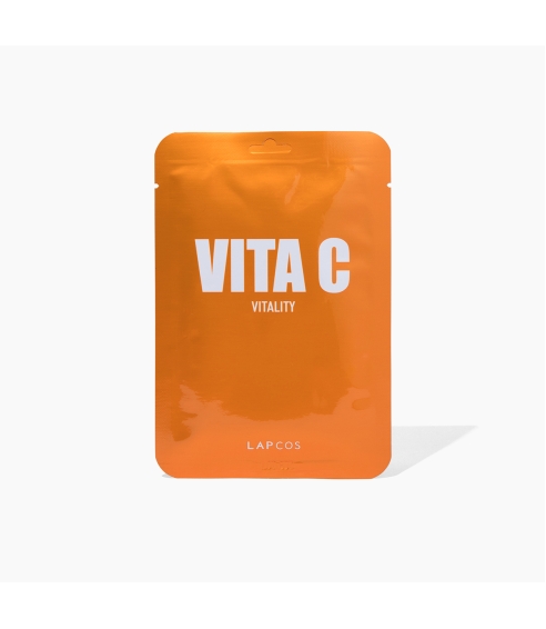 LAPCOS Daily Vitamin C Facial Skin Mask. Sheet and hydrogel masks