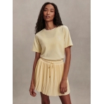 "Davina High-Rise Skort" gelsvos spalvos sijonšorčiai. Sijonai "Davina High-Rise Skort" gelsvos spalvos sijonšorčiai. Sijonai