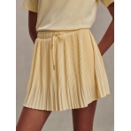 "Davina High-Rise Skort" gelsvos spalvos sijonšorčiai. Sijonai "Davina High-Rise Skort" gelsvos spalvos sijonšorčiai. Sijonai