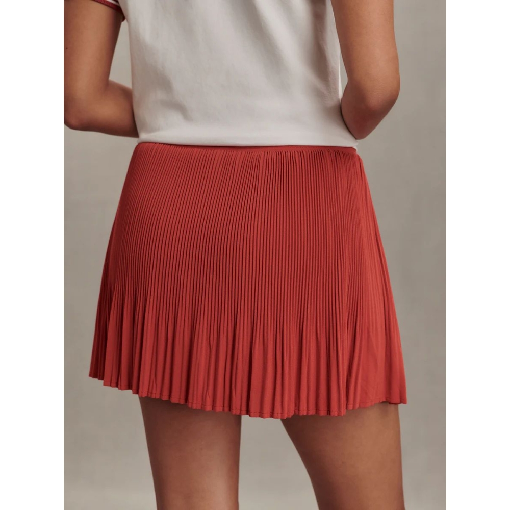 Varley "Davina High-Rise Skort" plytų spalvos sijonšorčiai. Sijonai