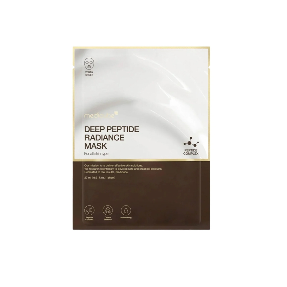 Medicube Korean Face Masks Deep Peptide Radiance Mask Medicube Deep Peptide Radiance Mask. Korean Face Masks