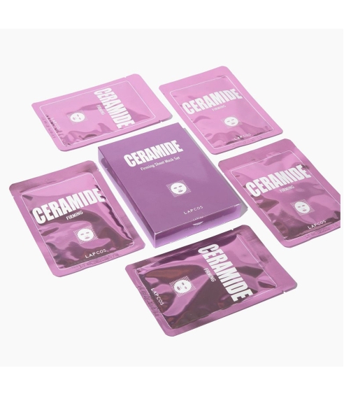 LAPCOS Derma Ceramide Sheet Mask. Sheet and hydrogel masks