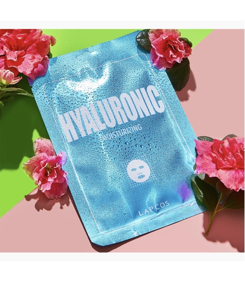 LAPCOS Derma Hyaluronic Acid Sheet Mask. Sheet and hydrogel masks