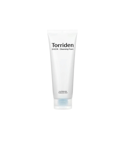 "DIVE-IN Low Molecular Hyaluronic Acid Cleansing Foam" veido prausiklis. Korėjietiški veido prausikliai
