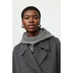 Double Breasted Coat In Anthracite Melange. Coats Double Breasted Coat In Anthracite Melange. Coats