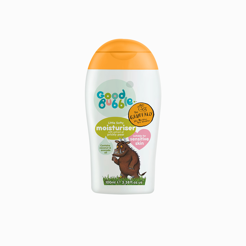 Gruffalo Moisturiser with Prickly Pear Extract. Body care for babies and infants