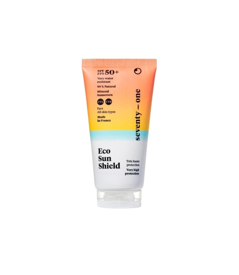 “Eco Sun Shield Invisible” mineralinė apsauga nuo saulės SPF50. Apsauga nuo saulės veidui