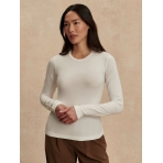Edna Long Sleeve Fitted Tee. Tops Edna Long Sleeve Fitted Tee. Tops