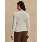 Edna Long Sleeve Fitted Tee. Tops Edna Long Sleeve Fitted Tee. Tops
