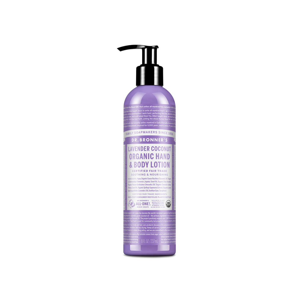 Organic lotion Lavender Coconut 240ml. Creams and lotions