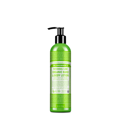 Organic lotion Patchouli Lime 240ml. Creams and lotions