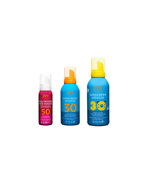 EVY family bundle. Body sunscreen for adults