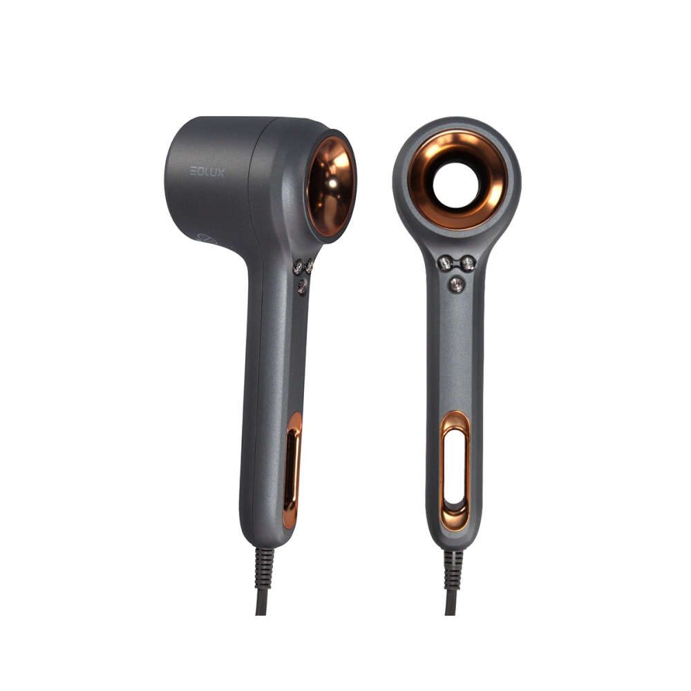 EOLUX EX02 Ionic Hair Dryer Space Grey/Bronze. Hair dryers