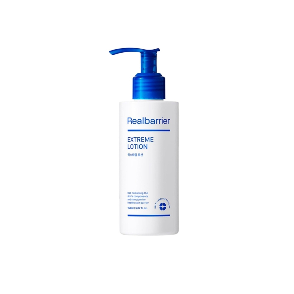Real Barrier "Extreme Lotion" drėkinamasis veido losjonas. Korėjietiški tonikai ir dulksnos