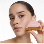 "Facial Dry Brush” šepetys sausam veido masažui. Veido masažuokliai