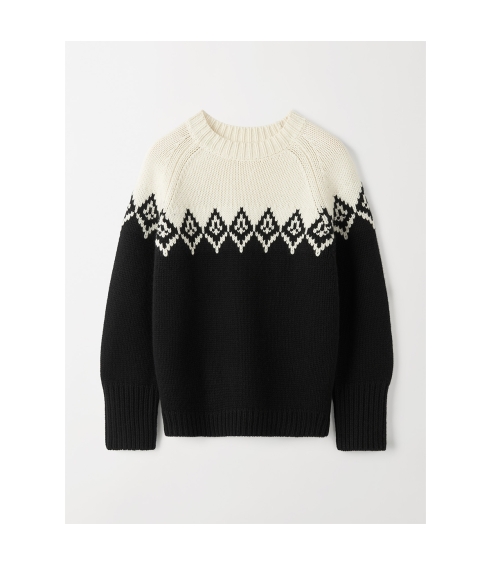 "Fair Isle o-neck" megztinis. Megztiniai