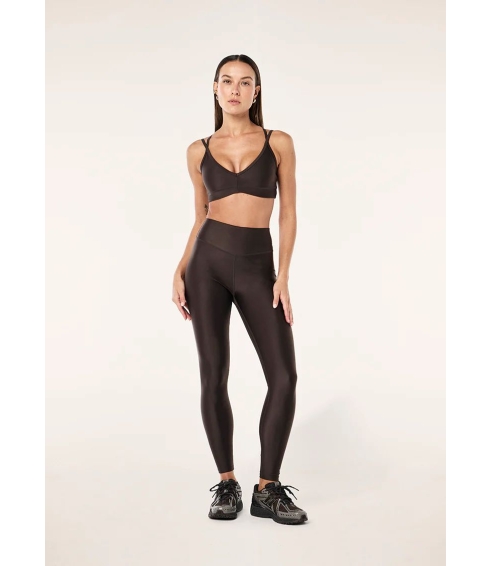 "Fairmont Full Length Legging" blizgios rudos spalvos tamprės. Tamprės