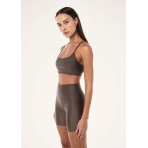 "Fairmont Sports Bra" blizgios rudos spalvos sportinė liemenėlė. Sportinės liemenėlės