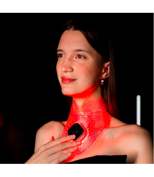 “FAQ™ 211” kaklo ir deklote zonai skirta LED kaukė. Kūno prietaisai