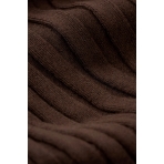 Featherlight Ribbed Top In Mocha. Sweaters Featherlight Ribbed Top In Mocha. Sweaters