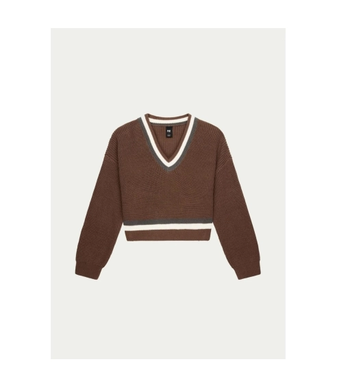 FEEDBACK KNIT SWEAT IN FOSSIL. Sweaters